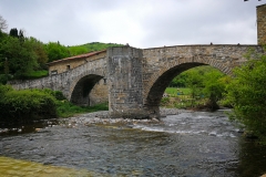 Burguete Puente de la rabia. Vista general